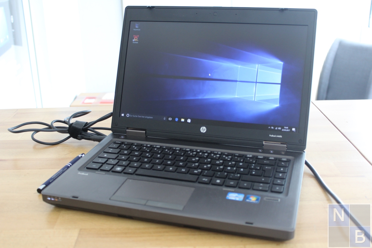 HP Probook 6460b 14" 1,9Ghz 320GB HDD DVDRW WLAN Win10
