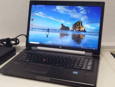 HP Elitebook 8760W 17" FHD i7 2620M 8GB RAM 120GB SSD NVIDIA 3000