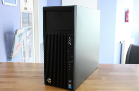 HP Z230 Workstation PC i5-4590 4x 3,3Ghz /24GB/256-SSD/GTX1050