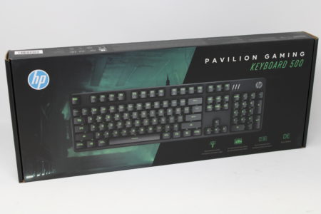 HP Pavilion Gaming Tastatur 500 *Neu* 3VN40AA#ABD DE Layout