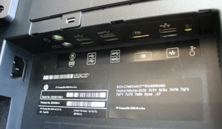HP 8300 Elite All in ONE i5-3470/4GB/250GB/DVDRW 23" FHD Win10 – Bild 2