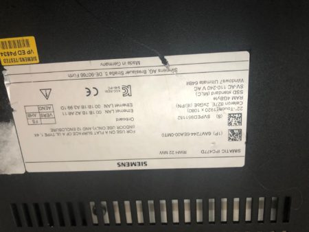 Siemens Simatic HMI IPC477D 6AV7244-6EA00-0MT0 22" FHD Touch Industrie ALL In One – Bild 3