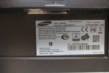Samsung S22C450B 21,5" Series 4 LED Full HD Monitor Black (1920x1080) – Bild 2