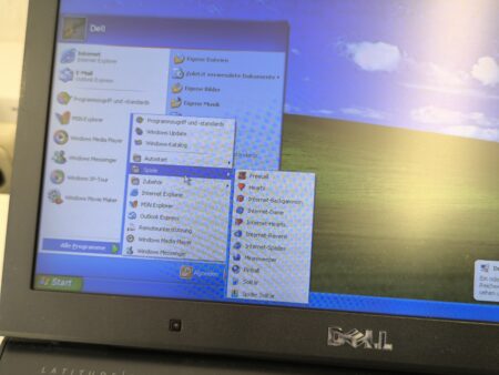 Dell Latitude Windows XP Notebook E6400 4GB RAM 160GB HDD 14" Docking – Bild 2