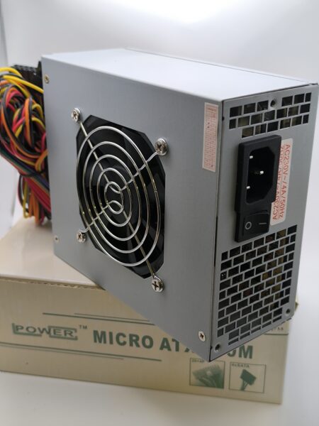 Micro-ATX Computer-Netzteil LC-Power LC380M, 380 Watt, 20/24-Pin, SATA – Bild 3