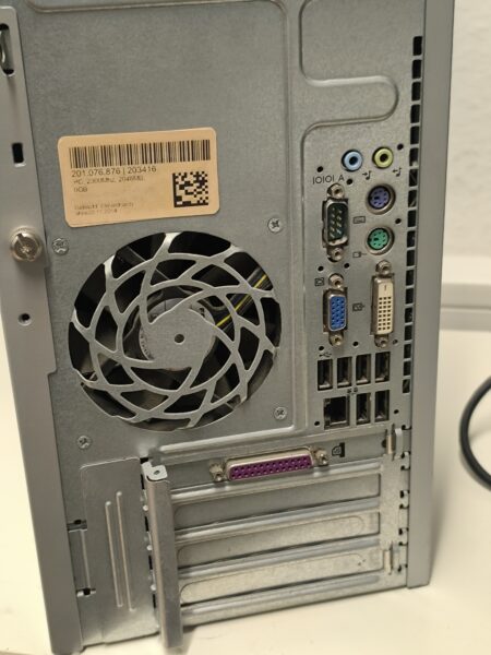 HP dc5850 Windows XP Pro PC AMD Athlonx X2 Dual RS-232 LPT – Bild 2