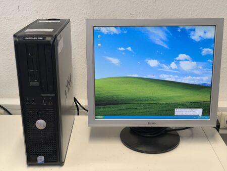 DELL OPTIPLEX 745 Windows XP Pro PC 2,33GHz 2GB DDR2 250GB DVD RW RS-232 LPT