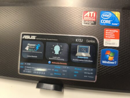 Asus K72JR 17,3" Windows 7 Gaming Notebook Intel Radeon 5470 – Bild 5