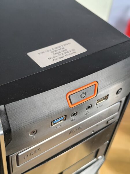 Aero Gaming PC - Intel Core i5-6500 32GB GTX960 1TB 256SSD Win10 – Bild 2