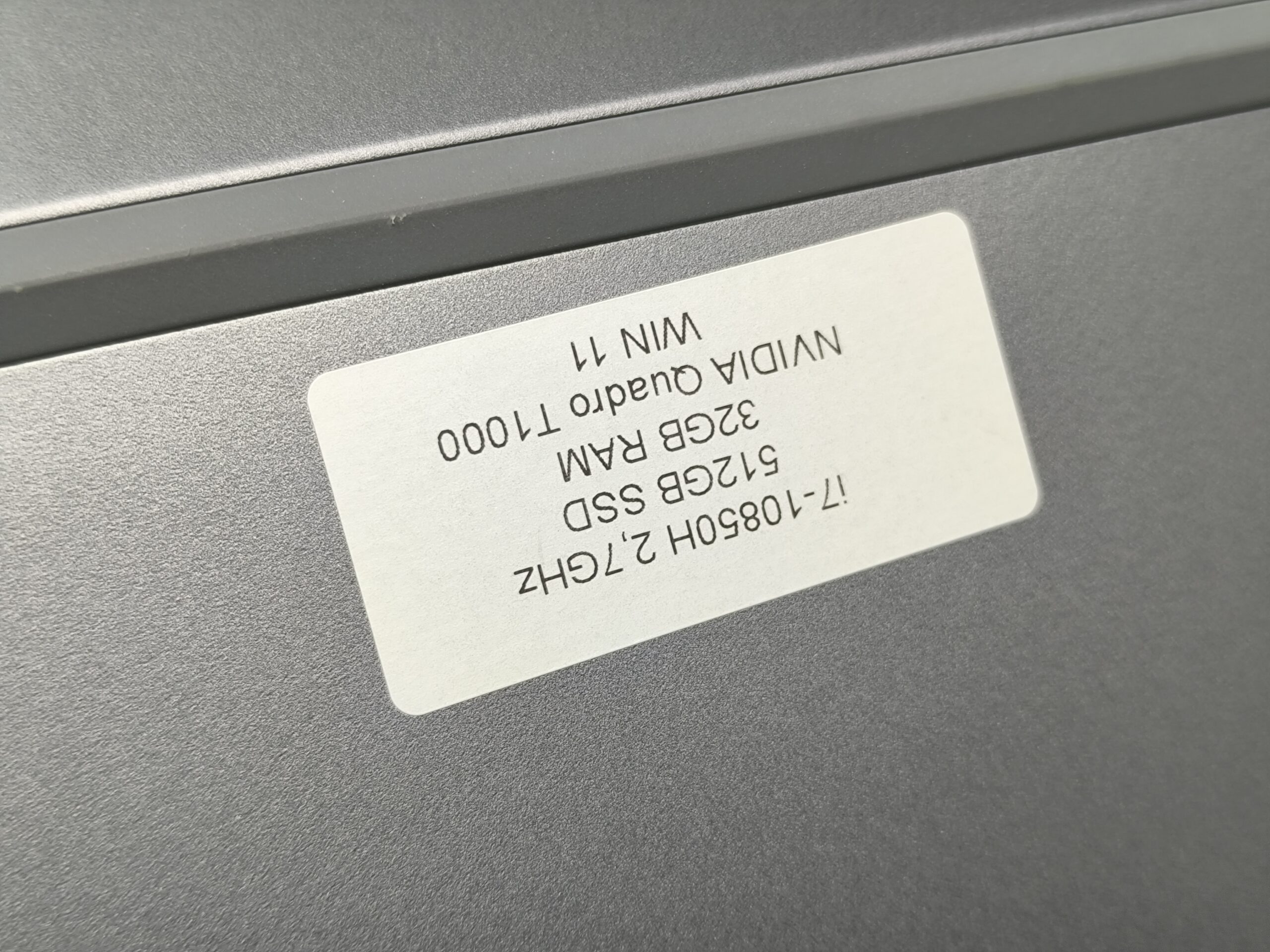 HP ZBook Fury 15 G7 i7-10850H 32GB 512GB 15,6" FHD Win11 – Bild 4