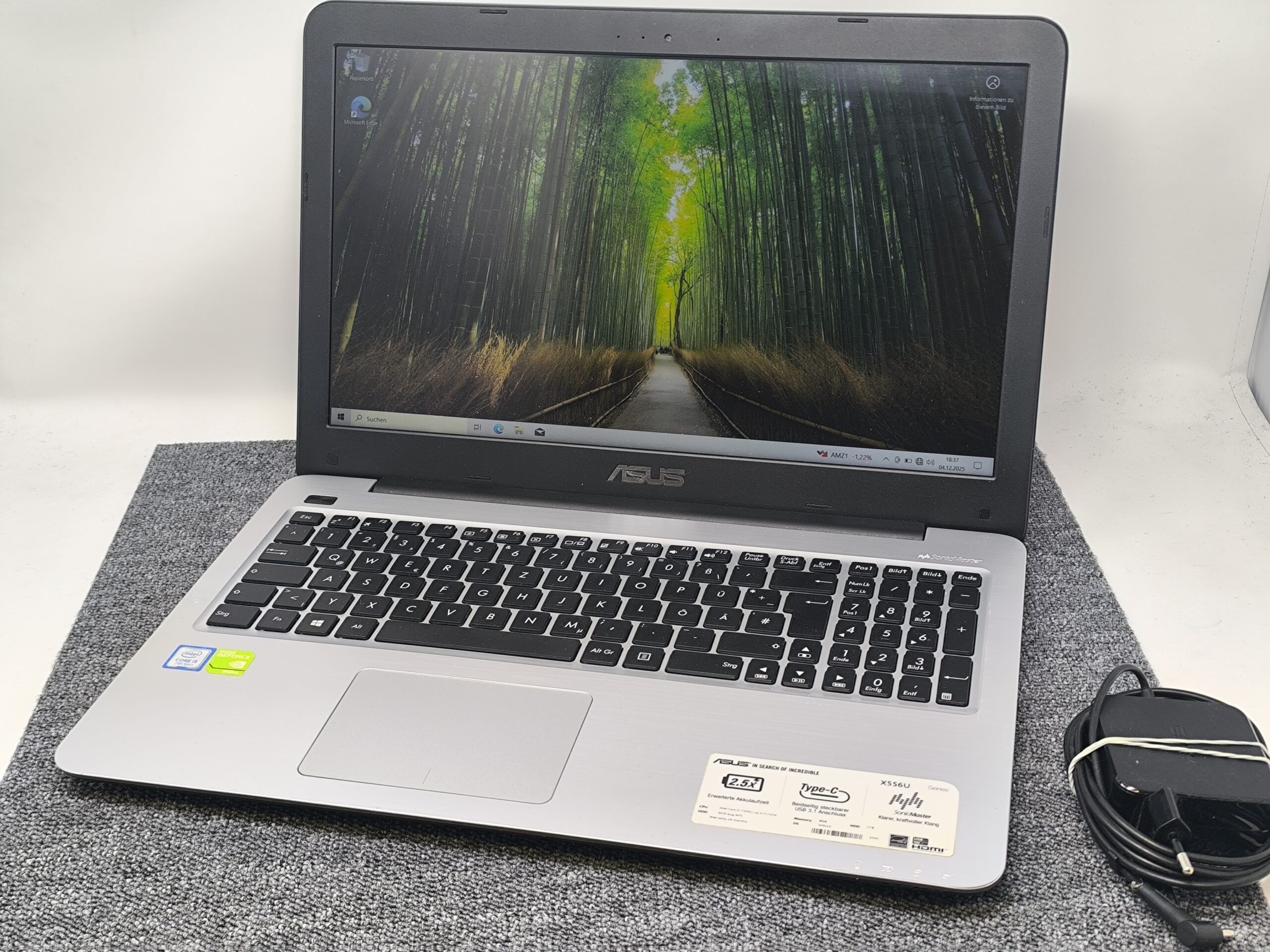 Asus X556U – Der Turbo-Allrounder mit echter Grafikpower!