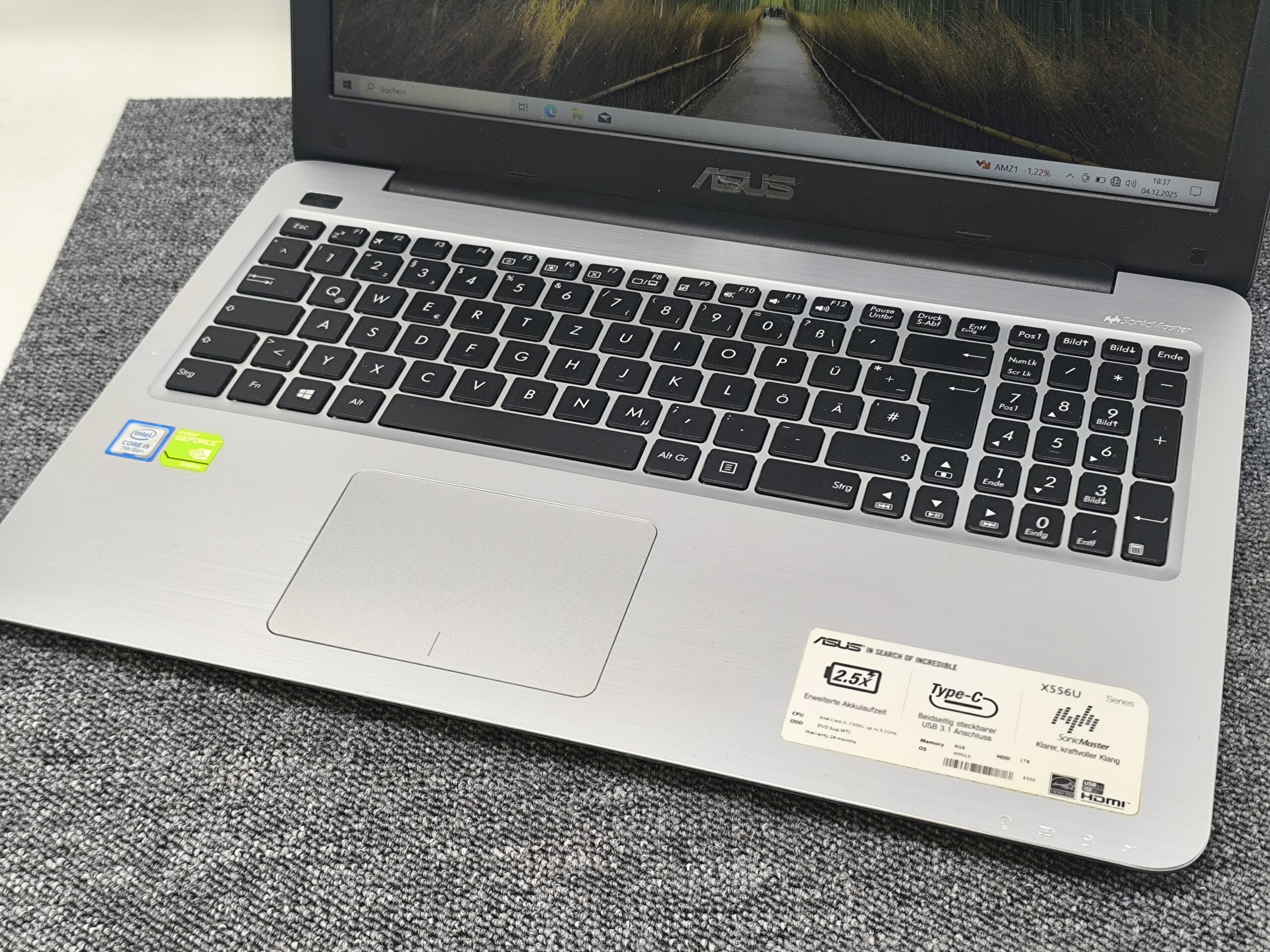 Asus X556U – Der Turbo-Allrounder mit echter Grafikpower! – Bild 2