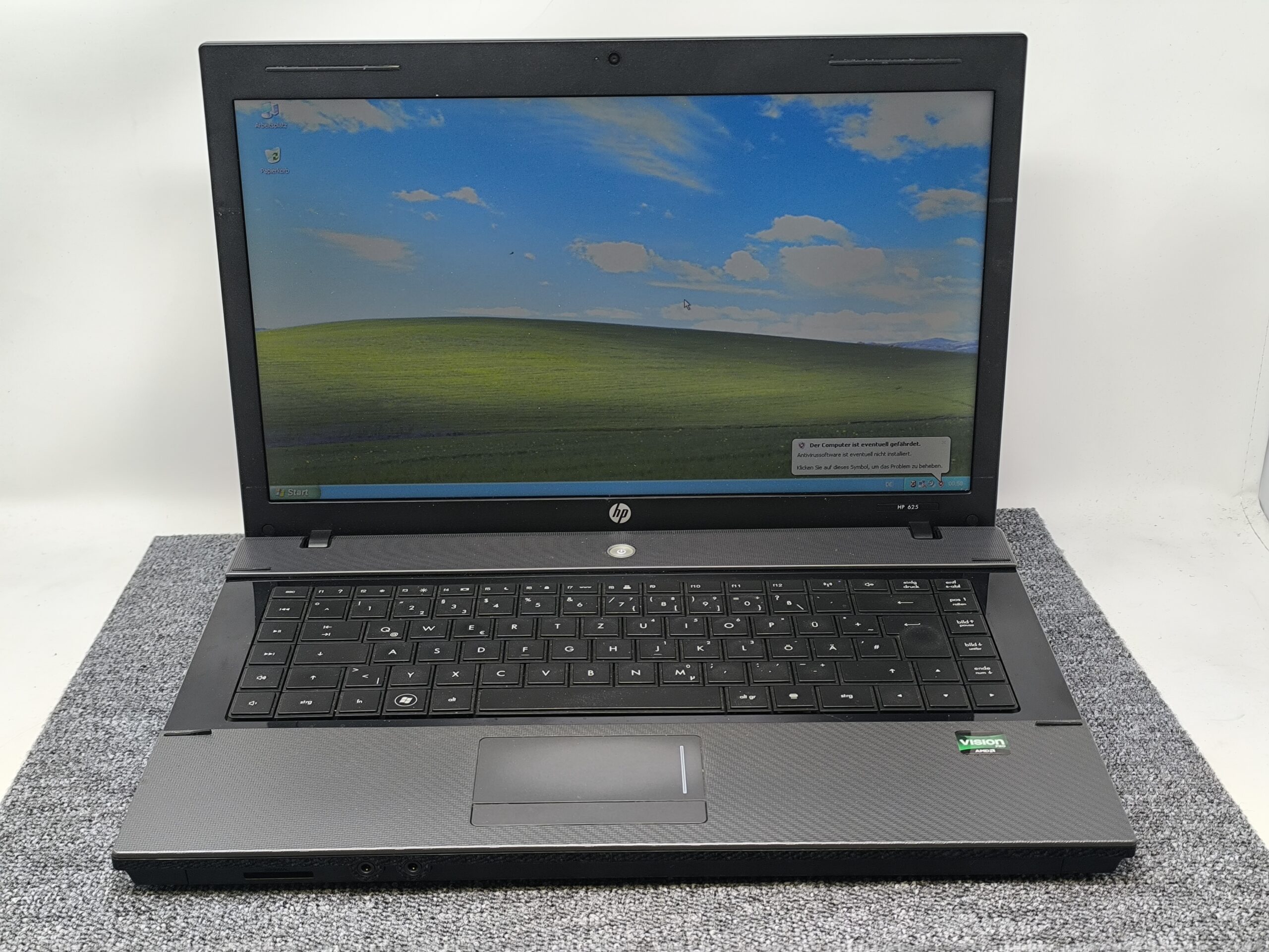 HP 625 | AMD P320 | 500 GB Windows XP Retro Notebook 15"