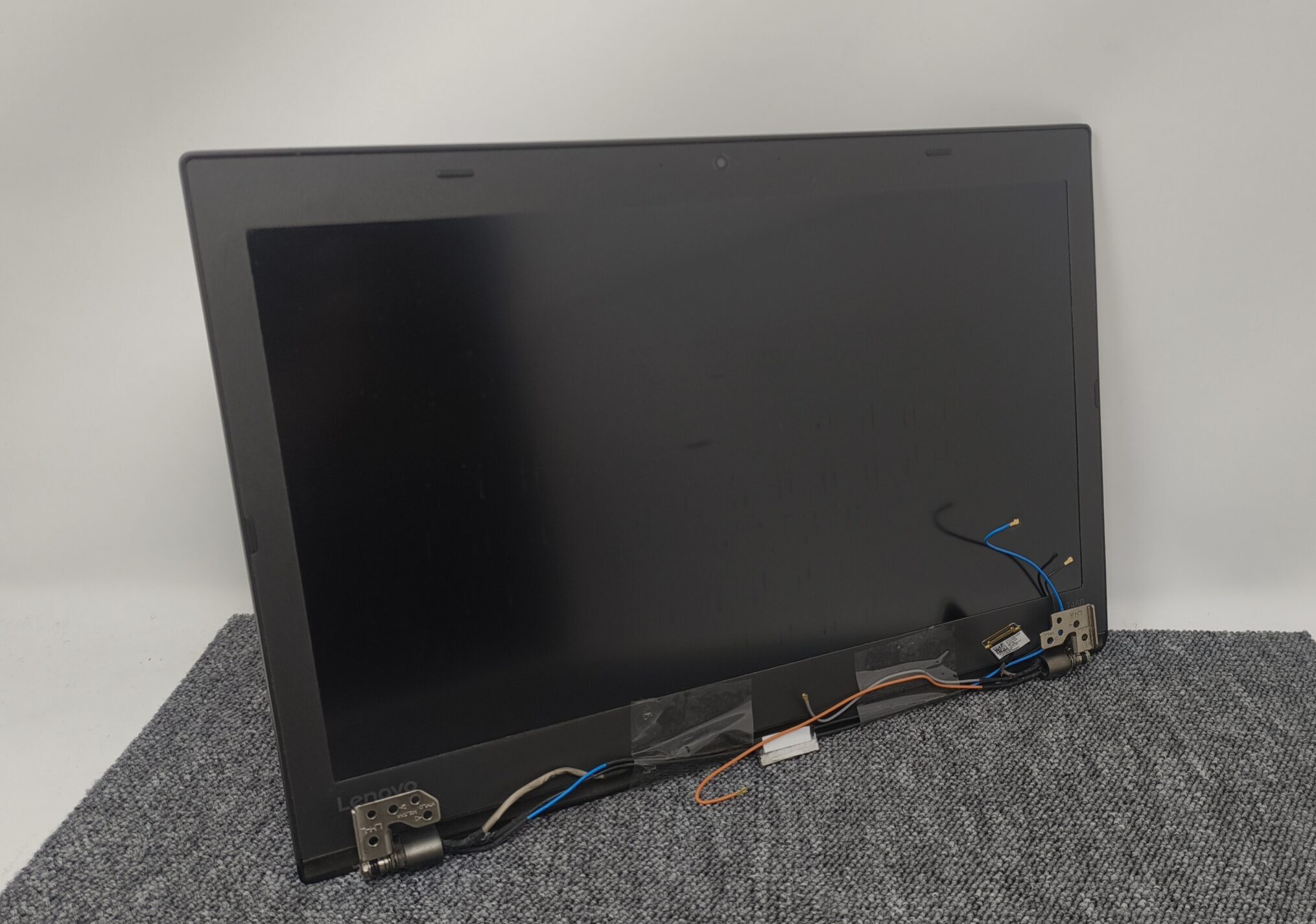 Lenovo ThinkPad T460 Display Einheit komplett – LCD, Rahmen/Cover, Scharniere, Antennenkabel (WLAN)