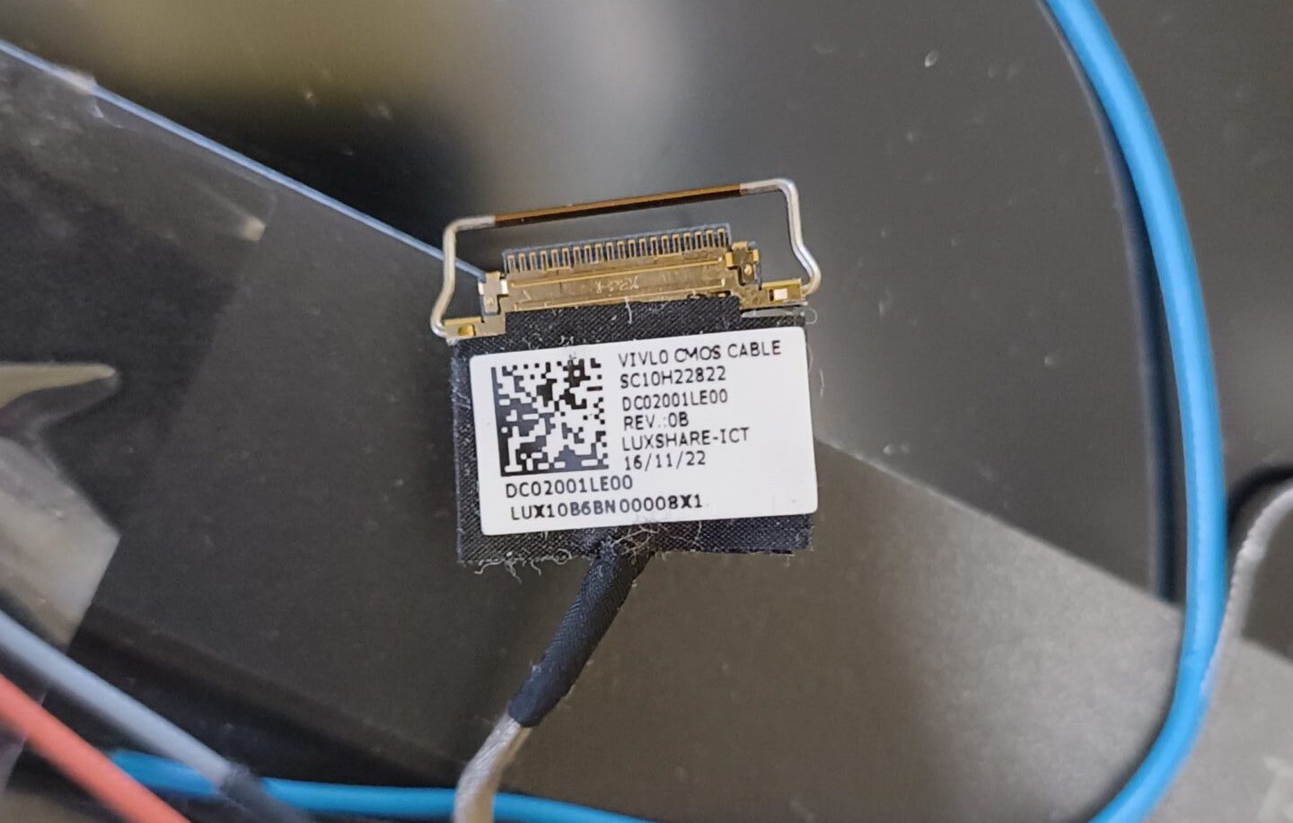 Lenovo ThinkPad T460 Display Einheit komplett – LCD, Rahmen/Cover, Scharniere, Antennenkabel (WLAN) – Bild 4