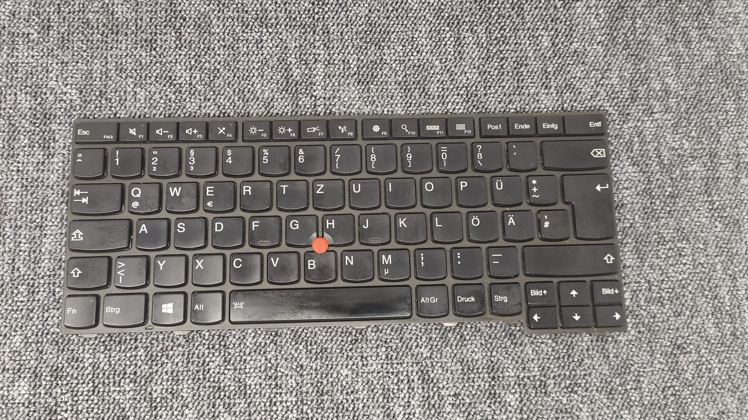 Lenovo ThinkPad T460 Tastatur deutsches Layout – original Ersatzteil, gebraucht