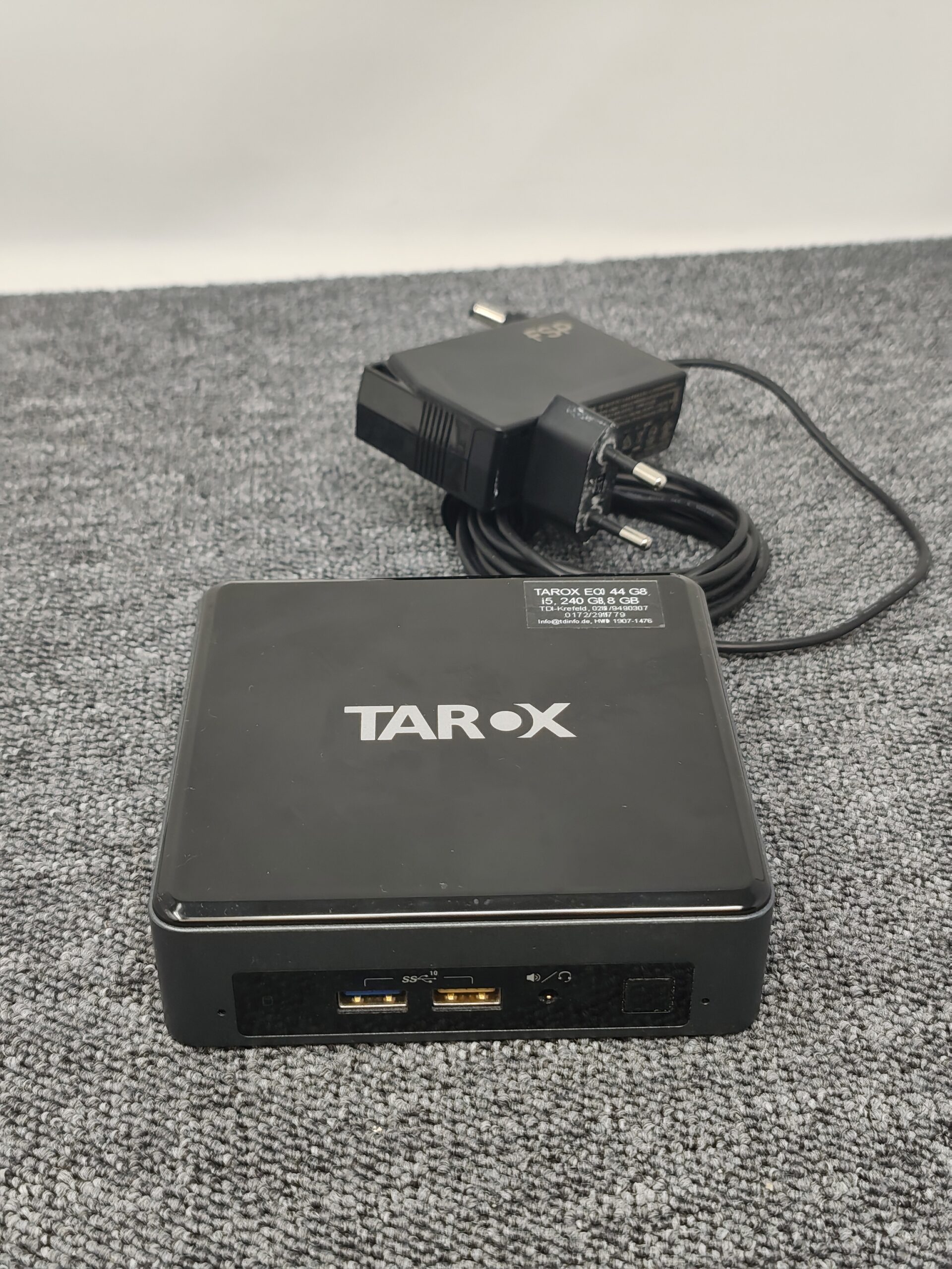 Tarox Mini PC Core i5 8. Gen 8GB RAM 256GB SSD Windows 11