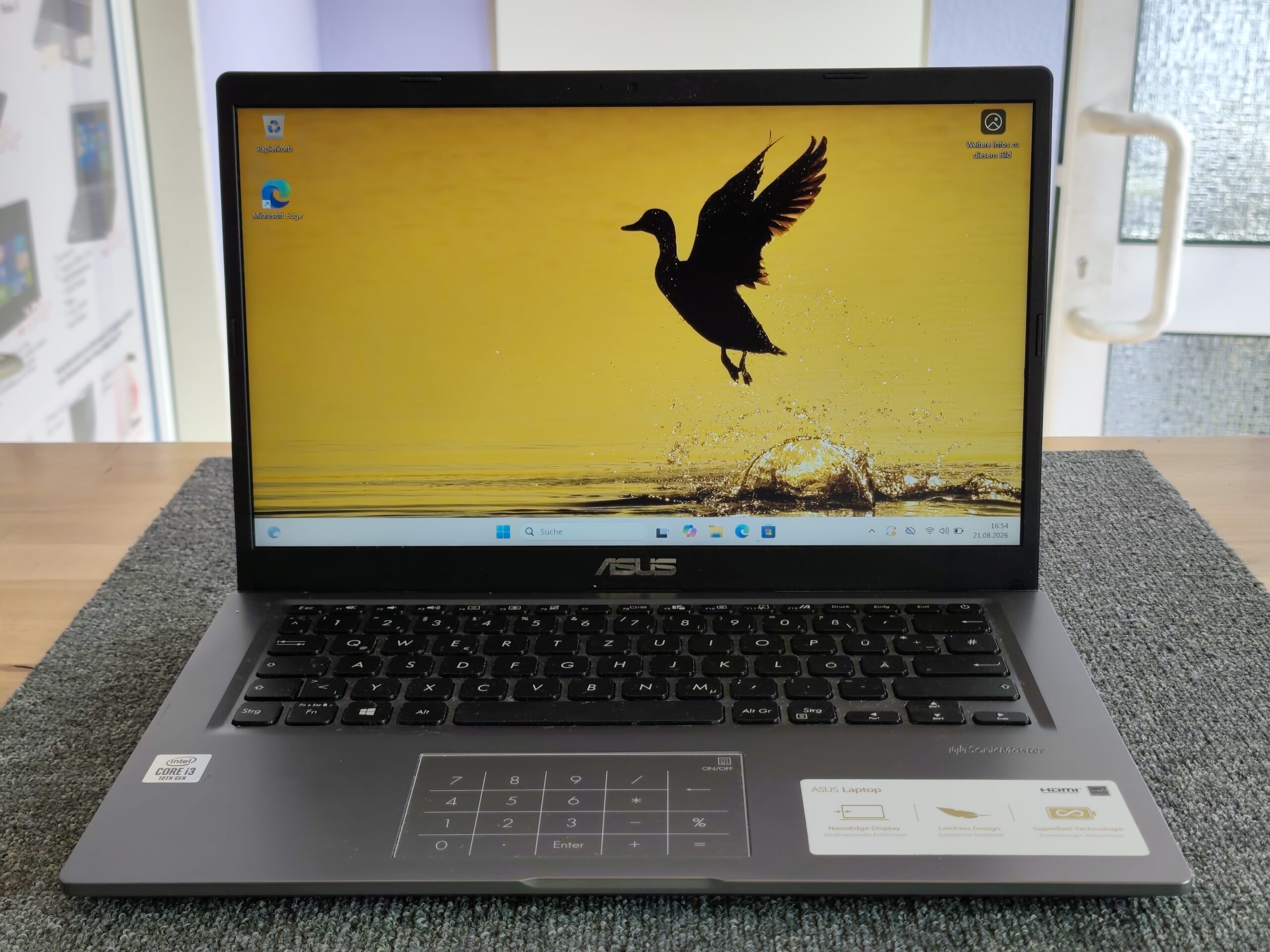 ASUS R465JA 14" Laptop – Intel i3-1005G1, 8 GB RAM, 256 GB SSD