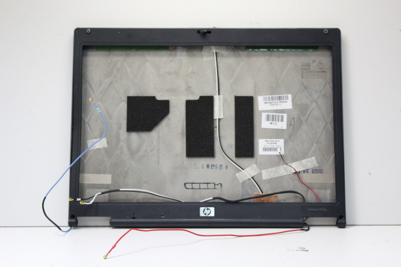 HP Compaq 2510p 12,1" WXGA Display Gehäuse Scharniere *100% OK*