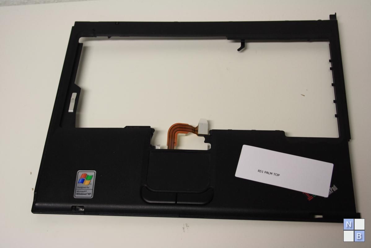 IBM R51 PALM Gehäuse 14" Komplett mit Touchpad